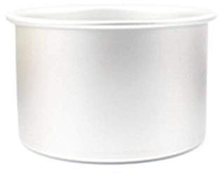Iwinna 4/6/8 inch Cake Mold Removable Bottom Aluminum Alloy Round Chiffon Cake Pan Tin