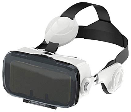 SMSOM VR Headset Compatible with iOS and Android Phones,3D Virtual Reality Goggles | Adjustable VR Glasses - Gift for Kids and Adults