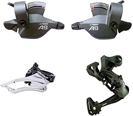 LTWOO A9 3x11-Gang-Umwerfer + Schalthebel-Hebel-Groupset 33-Gang-Mountainbike-Getriebe für MTB-Mountainbike, LTWOO-Groupset