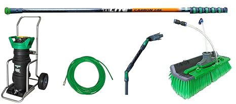 UNGER HydroPower Ultra LC - Fortgeschrittenen-Set Carbon 24K 8,6m