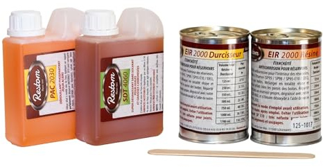Restom - SUPERKIT - pour réservoir métallique Entre 2L et 5L - Traitement Complet pour intérieur de réservoir - Anticorrosion