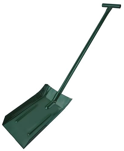 BAUSTER® Kohlenschaufel 80 mm Ascheschaufel Kaminschaufel Zubehör Metall Universal Schaufel Haushaltsschaufel Stahlblech für Kamin und Ofen