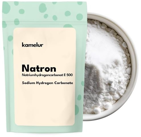 Kamelur Natron Natriumhydrogencarbonat E 500 (5kg) - Natronpulver Backing Soda das Multitalent im Haushalt…