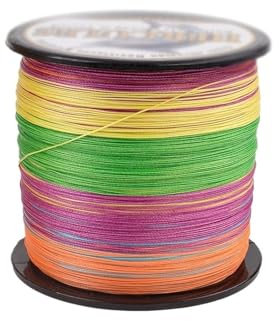 Schnur Geflochtene Angelschnur 8 Stränge Multifilament Meer 10-300LB PE 1000M Angelschnur Geschenke for Männer Zubehör See Karpfen Fishing Line(1.0)