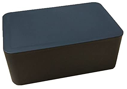 CCKUHN Feuchttücherbox mit Deckel, Schwarze staubdichte Tücher-Aufbewahrungsbox