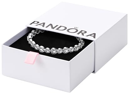 PANDORA Strahlenkranz Herzen Armband 593655C01 Damenarmband