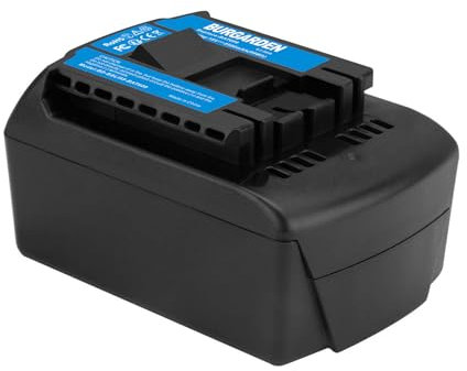 BURGARDEN 18V 5500mAh Li-ion Batteria per Bosch BAT609 BAT609G BAT618 BAT618G Compatibile con Bosch 18V GDR GSB GSR GST Serie
