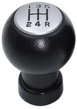 EIHI Generico Pomello Cambio, Ricambi auto, compatibile con Su,zu,ki, Nera, Stile Sportivo, Installazione Rapida, pomello cambio, Opaco