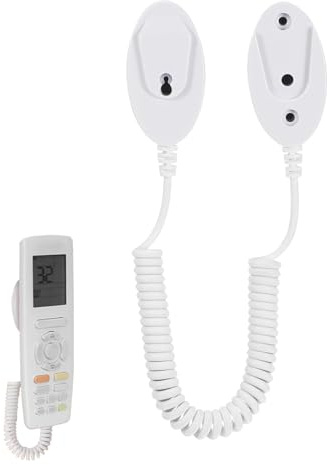 Ylnailky Porte-Télécommande Magnétique | Porte-Clés Mural - Support Adhésif LED avec Ressort pour Maison Chambre Salon Garage Camping-Car Classe Ventilateur Climatiseur
