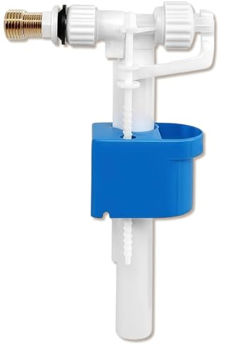 Vanne de remplissage universelle pour réservoir de chasse d'eau G3/8 G1/2, raccord en laiton, pièces de rechange, silencieux, flotteur, réservoir de chasse d'eau, vanne d'entrée pour installation