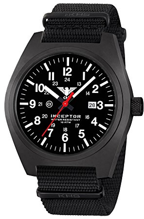 KHS Inceptor Black Steel KHS.INCBS.NB mit Natoband schwarz