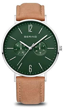 BERING Herren Uhr Quarz Movement - Classic Collection mit Edelstahl und Saphirglas 14240-608 - 3 ATM