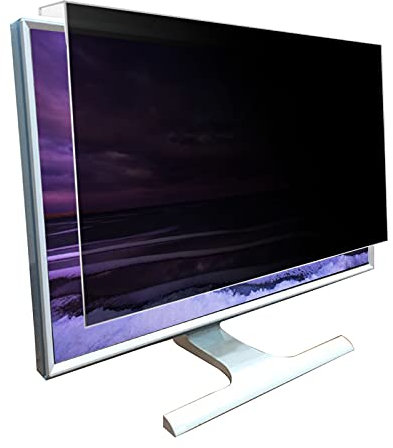 JANEFLY Computer-Blickschutzfilter FüR Breitbild-Computermonitor, Schutzfolie Acryl Augenschutz Anti-Kratzer Kompatibel FüR Hp/Dell/Asus/Acer/Sony/Samsung/Lenovo/Toshiba,23in(524 * 306mm)