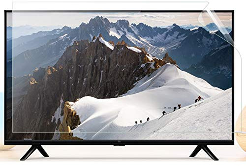 BDSHL TV Screen Protector Anti-Glare/Anti Blue Light/Anti Scratch Film Suitable for 32-75 Inch TV, Relieve Eye Fatigue Prevent Myopia (Color : HD Version, Size : 65 inch 1429x804mm)