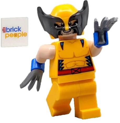 LEGO Marvel Superheroes: Wolverine Minifigure with Claws