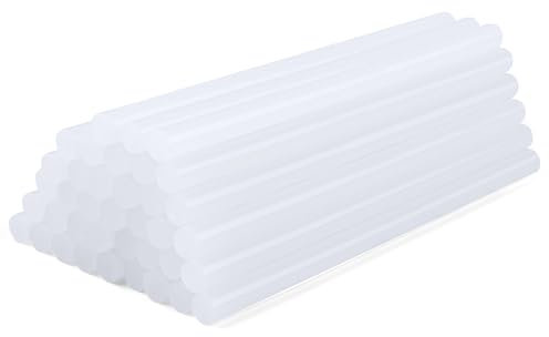 Outigu 50 Pcs 11mm Glue Sticks Long Strong Adhesive Hot Melt Gun Sticks 200mm, Quick Drying