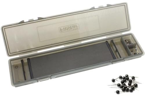 PRO FILSTAR ECO CARP RIG BOX mit 20 Pins & Messleitung - Tackle Box | PRO FILSTAR ECO CARP RIG BOX mit 20 Pins & Messleitung - Tackle Box