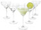 MamboCat Lot de 6 verres à Margarita - Hauteur : 18 cm - Pour 6 personnes - Transparent - Pour boissons glacées, Daiquiri et autres