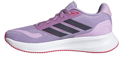 Adidas Unisex niños RUNFALCON 5 Shoes Junior, Powder Plum/Aurora Plum/Lucid Red, 38 2/3 EU