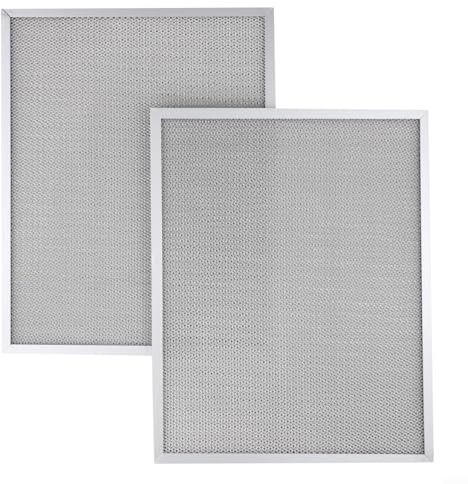 2 Stück Aluminium Dunstabzugshaubenfilter - Ersatz Für Robinhood 103793 Alto 600 Chef Fisher & Paykel (28.8x36.2cm)