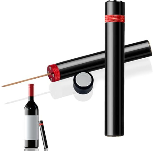 Wine Bottle Opener 7S Quick Corkscrews Air Pressure Pump Cork Remover Professional Bottle Opener Portable Handheld Red Wine Corkscrews for Home Restaurant Bars Travel Picnic Party Lovers