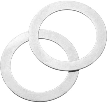 QUARKZMAN 30 Stück Runde Unterlegscheiben M18 x 25 x 0.5 mm, 304 Edelstahl Dichtscheiben Silber Beilagscheiben Set, O Ring Flache Dichtungsringe für Schrauben Muttern Gewindestange
