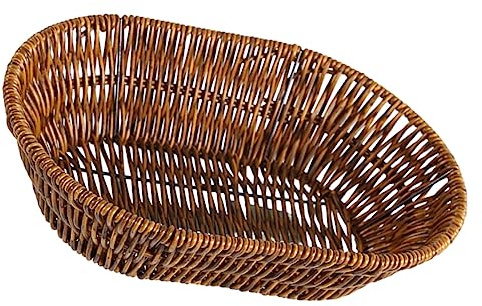 ULTECHNOVO Cesta Tejida para Frutas y Refrigerios Cesta Almacenamiento de Cocina Hogar para Artículos Varios