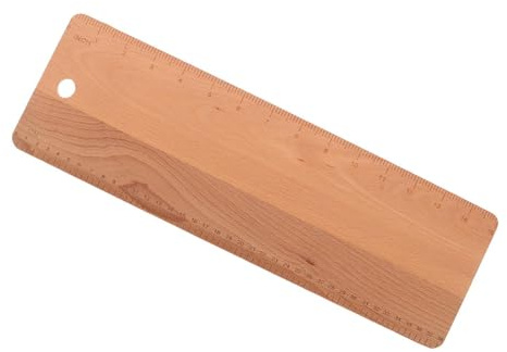 IWOWHERO Tagliere in Legno di Faggio 38x12x0,5 Cm con Bilancia Doppia per Trasferimento Baguette, Pala per Pane Francese per Cottura Domestica, Accessorio per Panificazione e Misurazione