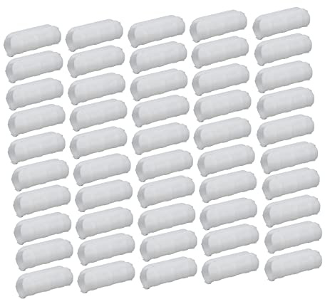 MasYosh High Temperature Greenhouse Clamp Frame Pipe Clamp/Holder Gardening Tube/Holder 10cm 50PCS (White)