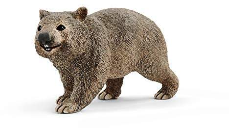 Schleich WILD Life | Wombat 14834 | Spielfigur ab 3 Jahren | 3 x 8 x 4 cm | detailgetreue Tierfiguren | detailgetreue Tierfigur | Geschenk für Jungen und Mädchen