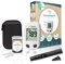 Go-Keto Kickstart Set mg/dl | Cétones Mesureur de sang, 10 bandelettes de test de cétone et autres accessoires | Ketone Check pour la maison et la route