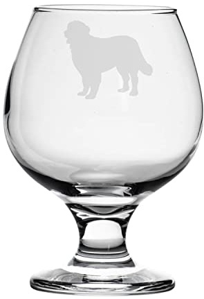 Personalised Bernese Mountain Dog Engraved Brandy Snifter Glass, Dog Gift for Women, Gift for Men