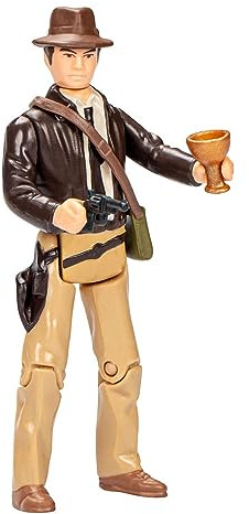Hasbro Indiana Jones INJ RE Birr | Indiana Jones (The Last Crusade) Retro 3.75 Inch Action Figure - Indiana Jones