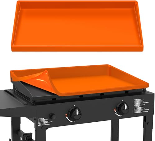 Silikon-Grill-Abdeckmatte für Blackstone: Grillzubehör, 71,1 cm, vollständig umwickelbar, flache Abdeckung, lebensmittelechter Schutz, Grill-Buddy Matten