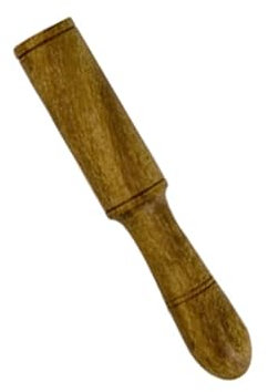 NKlaus 10cm Mini-Klangstab für tibetische Klangschale Klöppel aus Holz Zubehör klein 15823