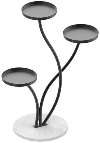 Blumenständer Pflanzenständer Blumentreppe Hoher Pflanzenständer Aus Metall Für Den Innenbereich, Robuster Pflanzenhalter, Blumenregal Für Den Balkon Zu Hause Blumenbank Pflanzenregal Blumenregal ( Co