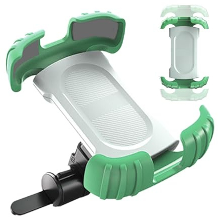 Soporte de teléfono con manillar, soporte para teléfono móvil para bicicleta | Soporte de navegación para bicicleta a prueba de golpes - Soporte de teléfono para ciclismo en montaña, para equipos de