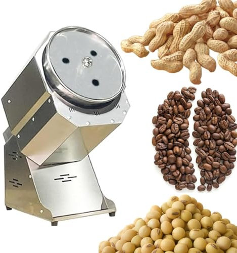 CYMYYDS 1500W Electric Coffee Bean Roaster Machine, Portable Roasting Machine For Nut Peanut Cashew Chestnuts- 21cm Drum Diameter, Non-Stick Pan, Even Heating