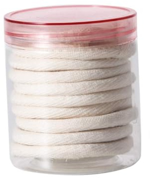 NIYANGLE Natürliche Runde Luffa Wiederverwendbare 10 Stück Make Up Entferner Pads Leichte Reinigungspads aus Loofah für Sanfte Gesichtsreinigung bei Trockener Haut für Täglichen Gebrauch