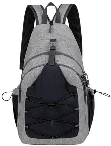 Borsa Pettorale Uomo Borsa A Tracolla Multifunzionale Comoda Elegante | Da Corsa Grande Per Donna Sling Bag Organizer Sport Corsa Escursionismo Arrampicata Campeggio Feste Uomo Donna