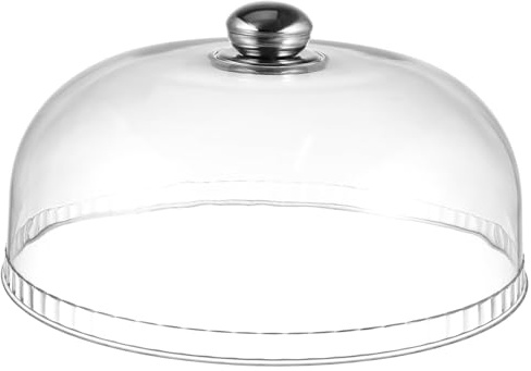 HIAKDOFT Copertura Trasparente per Torte in Plastica Sicura per Alimenti Cupola Protettiva per Dolci Snack e Dessert Riutilizzabile e Lavabile per Feste e Buffet