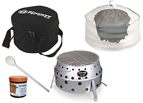 Petromax Set Atago + Kuppel + Tasche + Pflegepaste + Spatel
