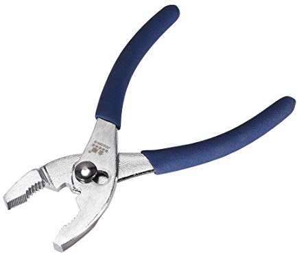 sourcing map Slip Joint Pliers 6 Inch Adjustable Utility Pliers with Serrated Jaw