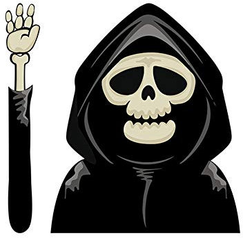 Asudaro Car Rear Wiper Decal, Rear Wiper Decal Sticker, Halloween Window Wiper Decal, Scary Car Sticker, Halloween Rear Windshield Window Decals Car Wiper Waterproof Sticker