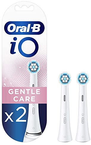 Oral-B iO Gentle Care Zahnbürstenspitzen Oral-B iO, 2 Stück, Weiß