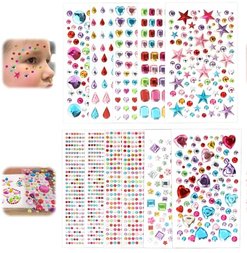 Tapvai 3609 Pcs Brillantes para Manualidades y Decoración
