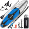 Rolimate SUP Board Paddle Board Dickes Stand Up Paddling SUP Board Set für Sport Rudern/Rucksack/Spule Leine/Leash/Mobiles Wasserdichtes Gehäuse