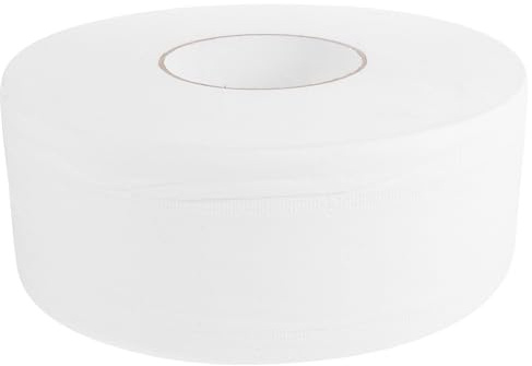 VALICLUD 600g Große Rolle Toilettenpapier Robust und Widerstandsfähig für Haushalt und Büro Weiß