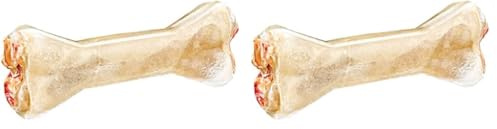 Trixie 3182 Kauknochen, Salamigeschmack, 12 cm, 2 × 70 g (Packung mit 2)