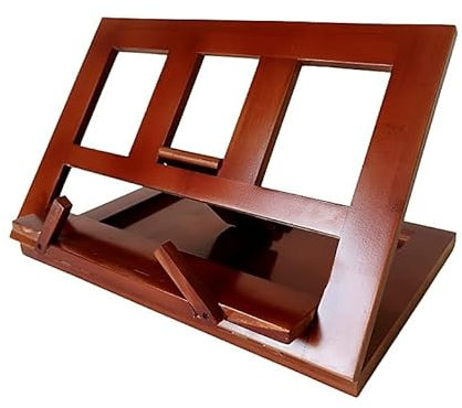 JYARZ Notenpult Orchesterpult Foldable Bamboo Music Stand Stable Music Stand Suitable for Piano Practice Notenständer Notenauflage